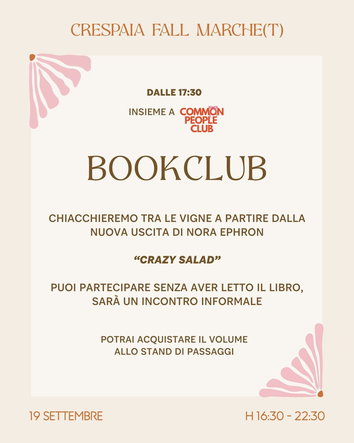 Crespaia Fall Marche(t) Crespaia