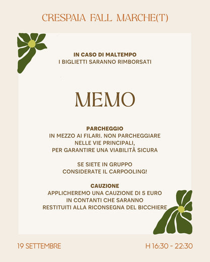 Crespaia Fall Marche(t) Crespaia