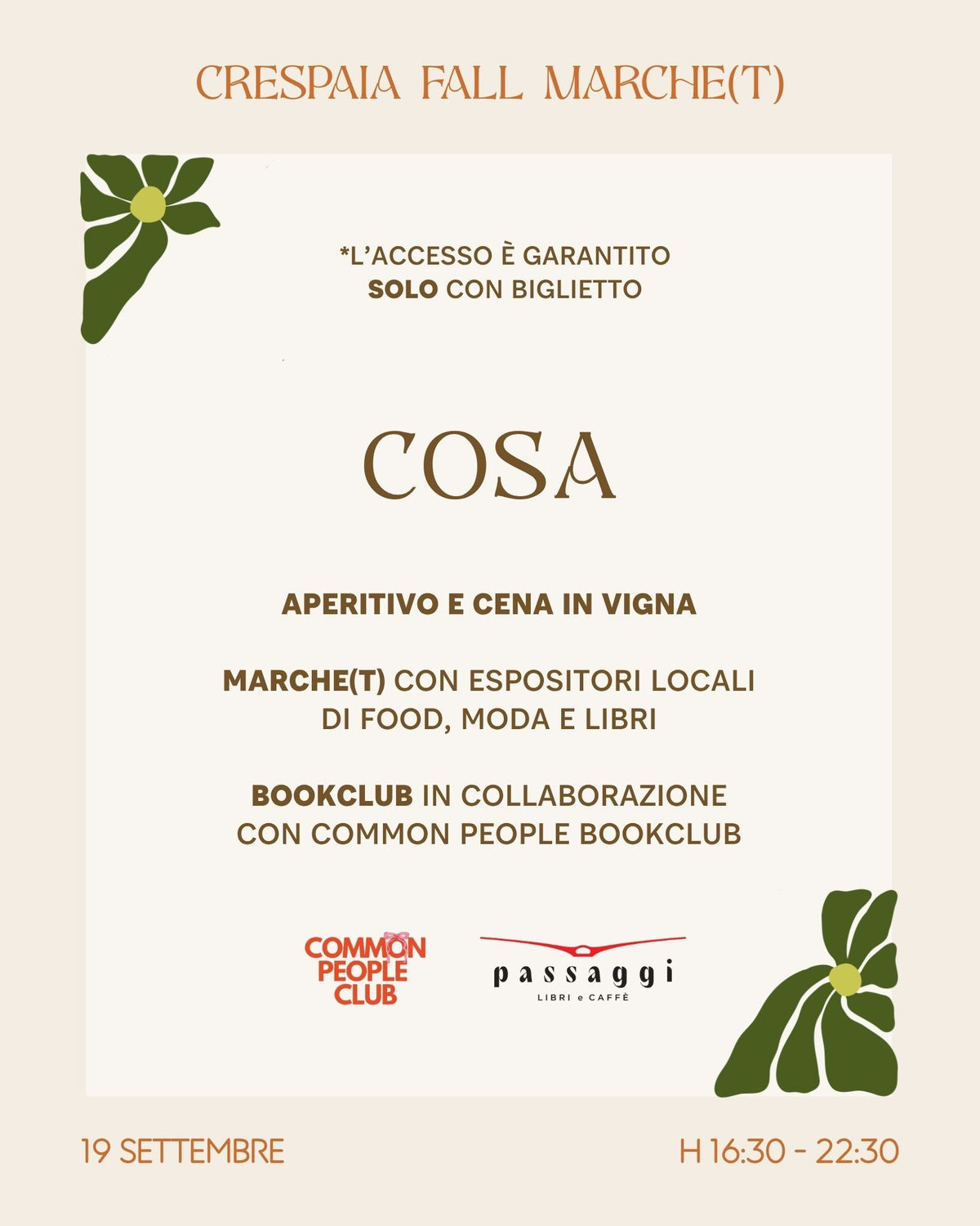 Crespaia Fall Marche(t) Crespaia