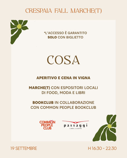 Crespaia Fall Marche(t) Crespaia