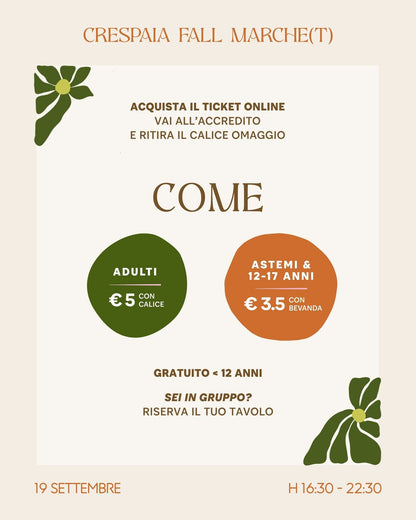 Crespaia Fall Marche(t) Crespaia